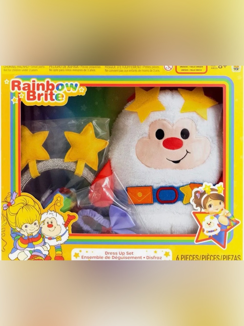 Rainbow Brite 6-Piece Dress Up Set